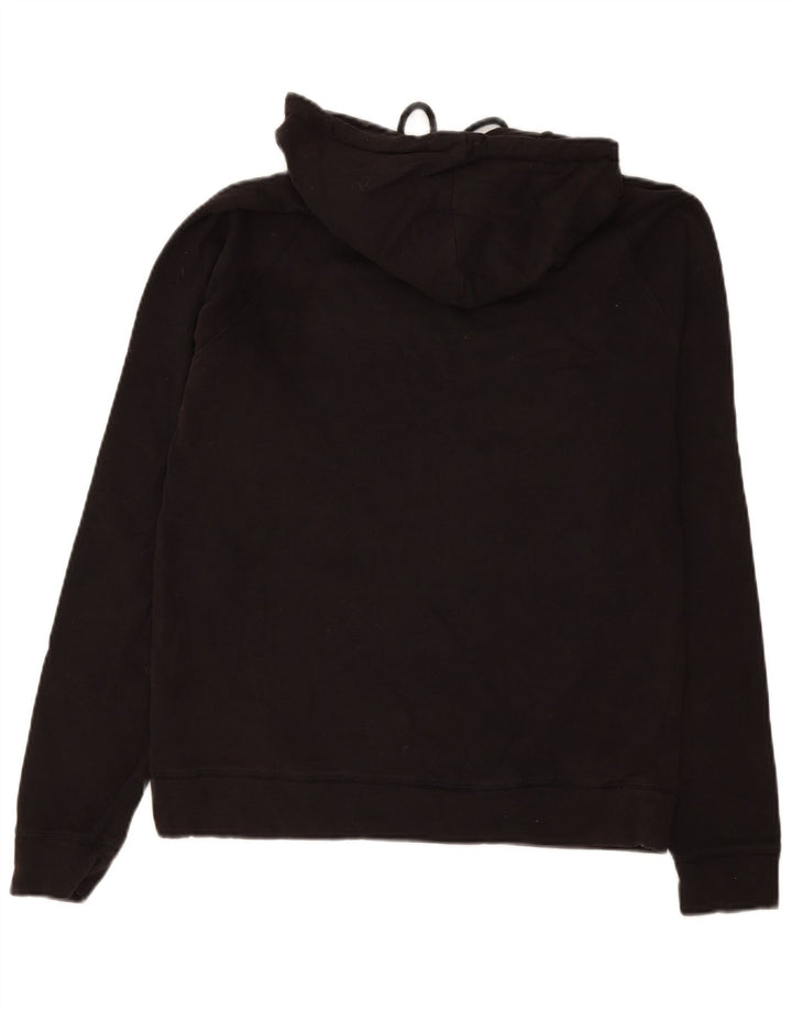 Tommy Hilfiger moletom com capuz gráfico masculino médio algodão preto
