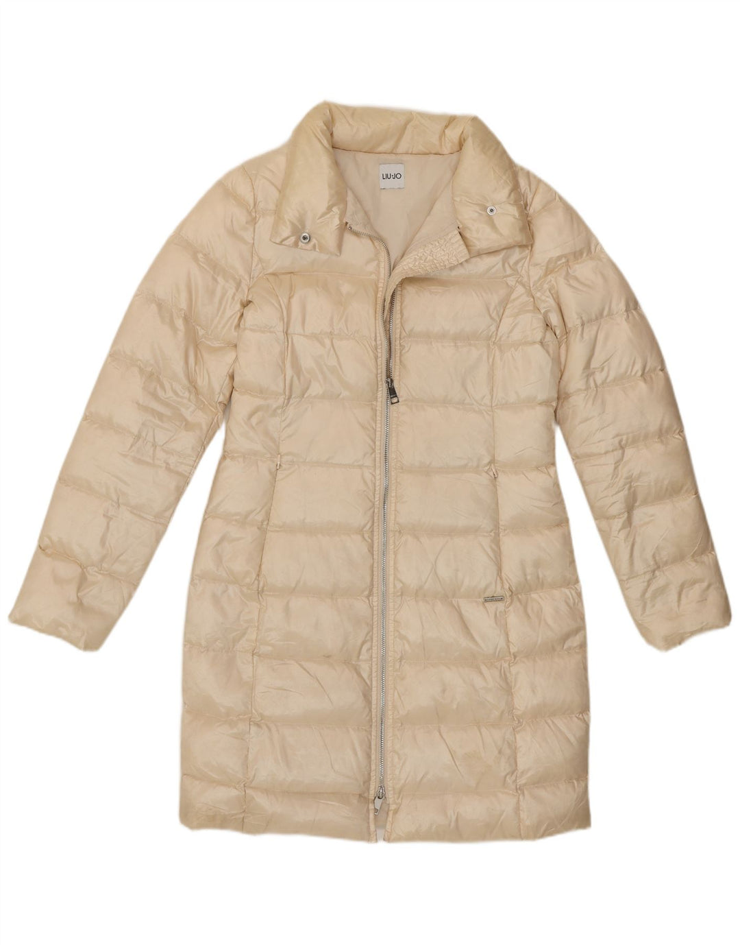 Casaco acolchoado feminino Liu Jo IT 38 XS off white poliamida