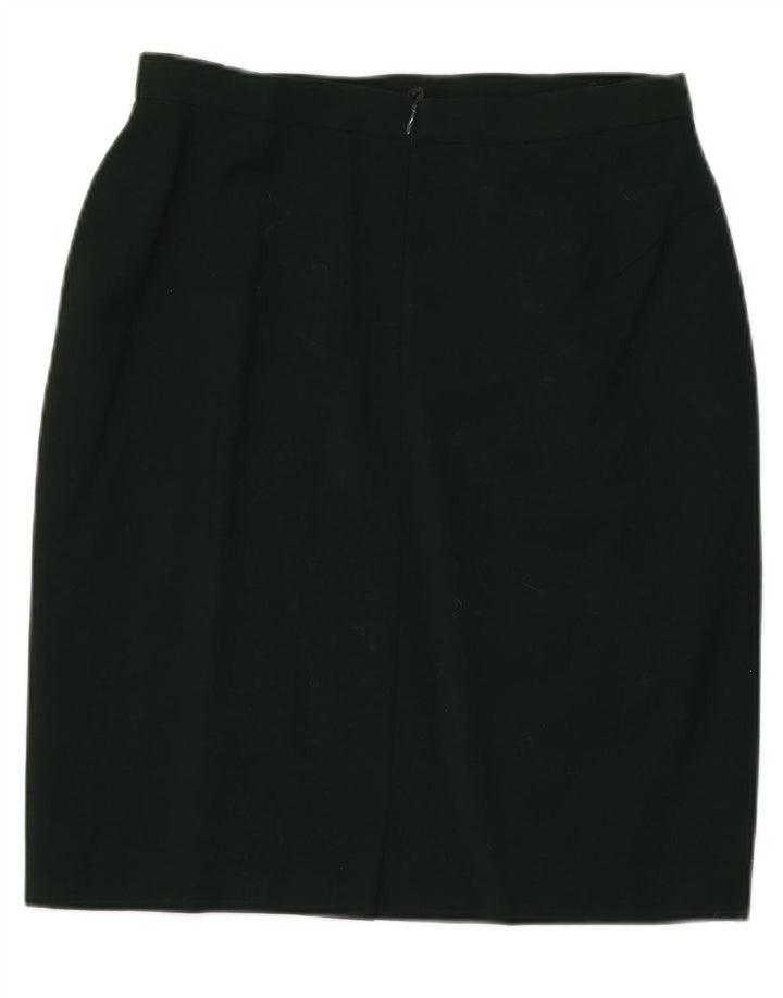 Saia lápis feminina LAUREL IT 42 médio W28 lã verde