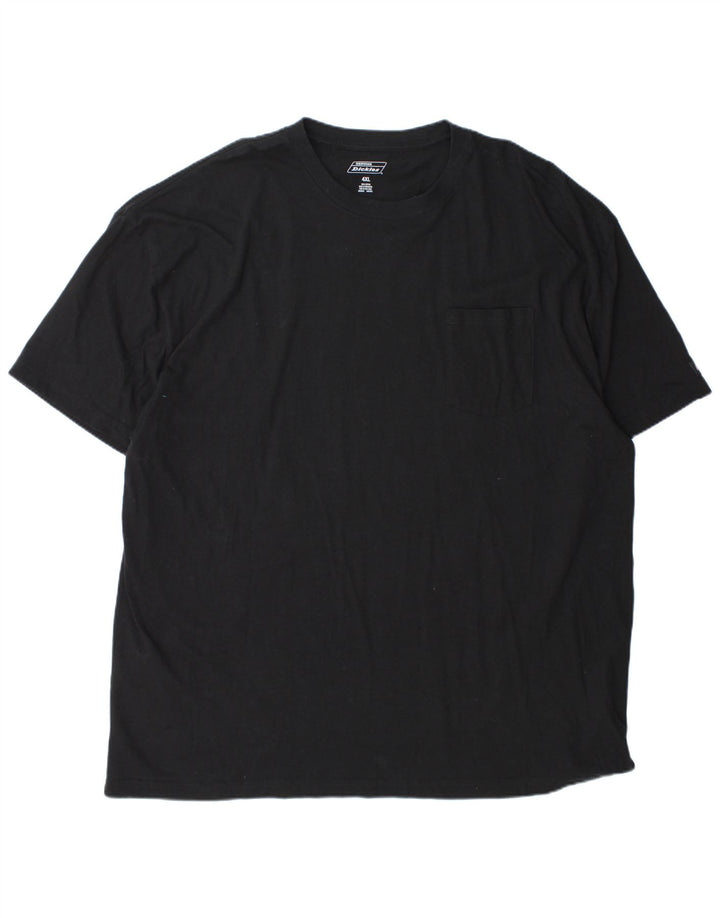 Camiseta masculina DICKIES Top 4XL algodão preto
