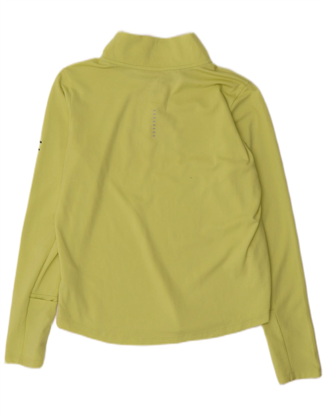 Nike Womens Dri Fit Graphic Pullover Treino Top Reino Unido 14 Médio Verde