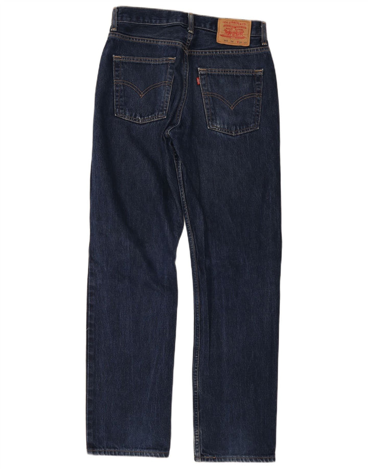 Levi's Masculino 582 Straight Jeans W30 L32 Azul Algodão