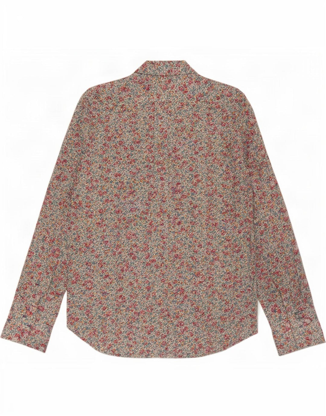Camisa formal masculina Paul Smith tamanho 42 16 1/2 grande floral multicolorido