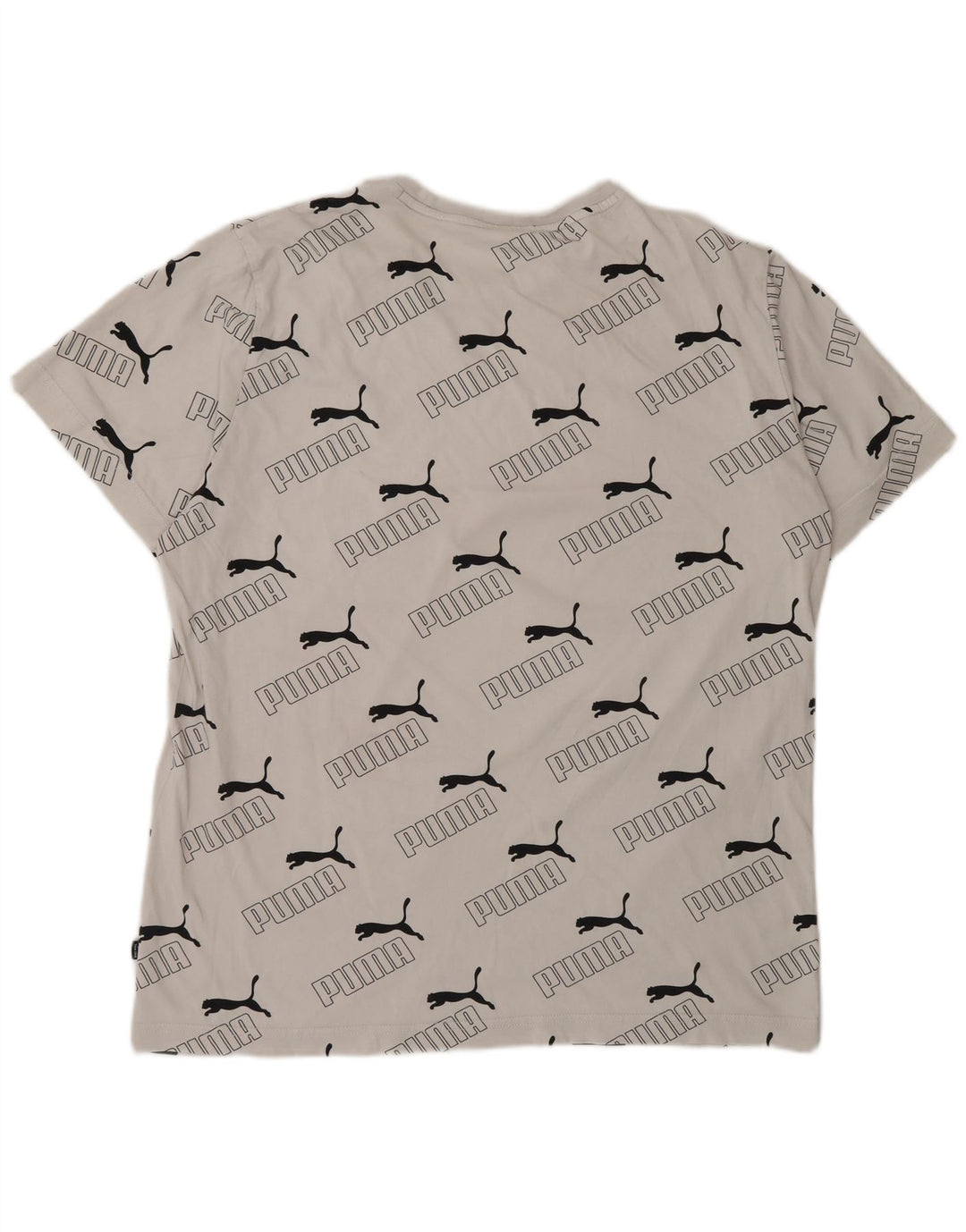 Puma Camiseta Masculina Graphic Top Grande Branco