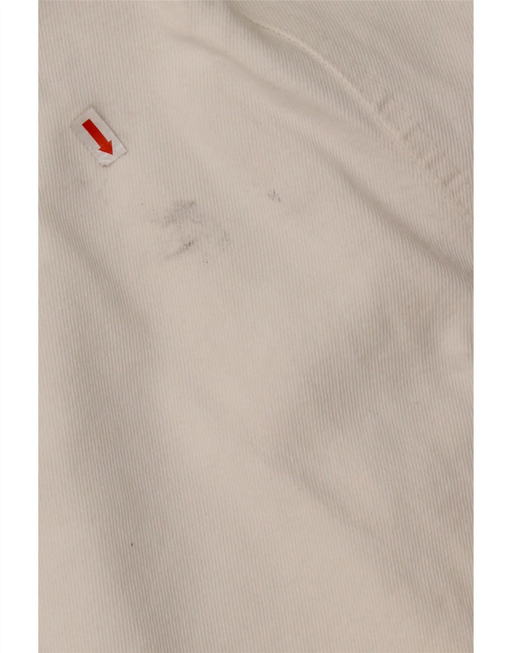 Saia jeans feminina CARRERA IT 42 médio W32 algodão branco