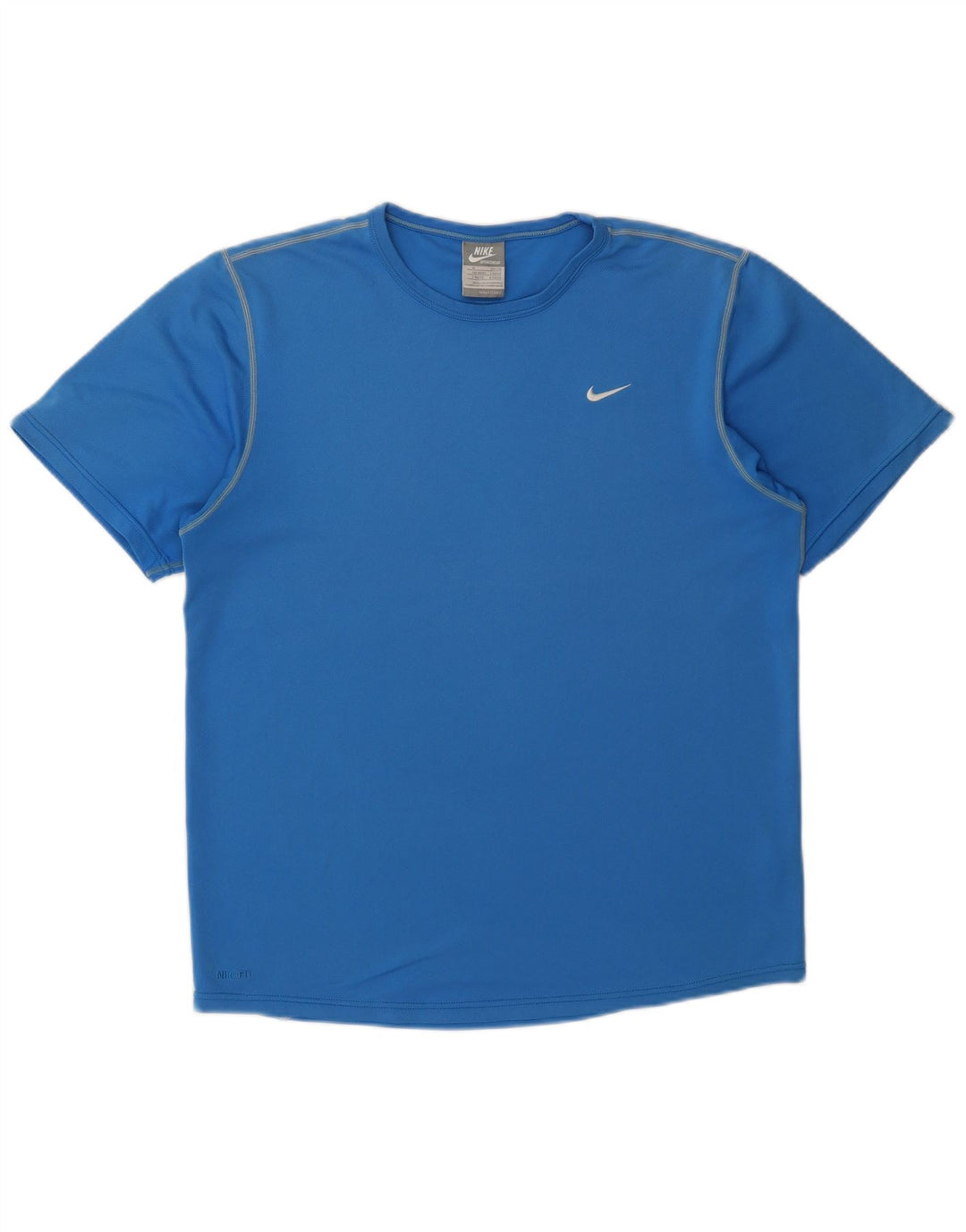Camiseta Nike Masculina Fit Dry Top UK 39/41 Azul Médio
