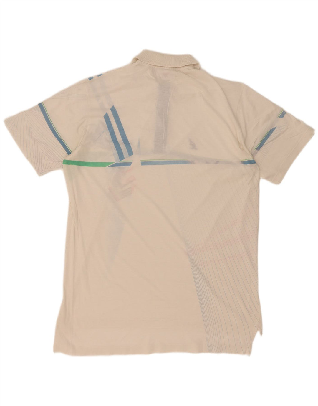 Polo masculino AUSTRALIAN L'ALPINA IT 48 médio branco geométrico