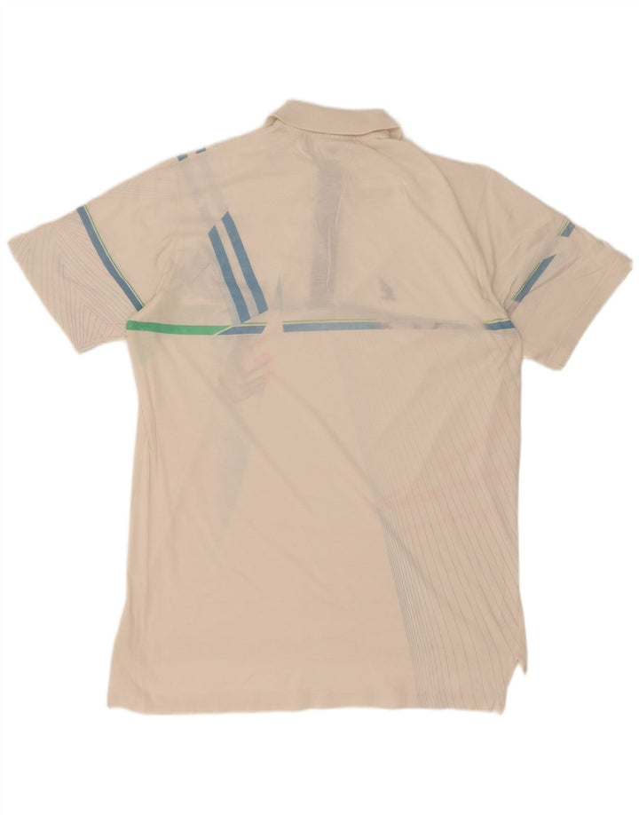 Polo masculino AUSTRALIAN L'ALPINA IT 48 médio branco geométrico