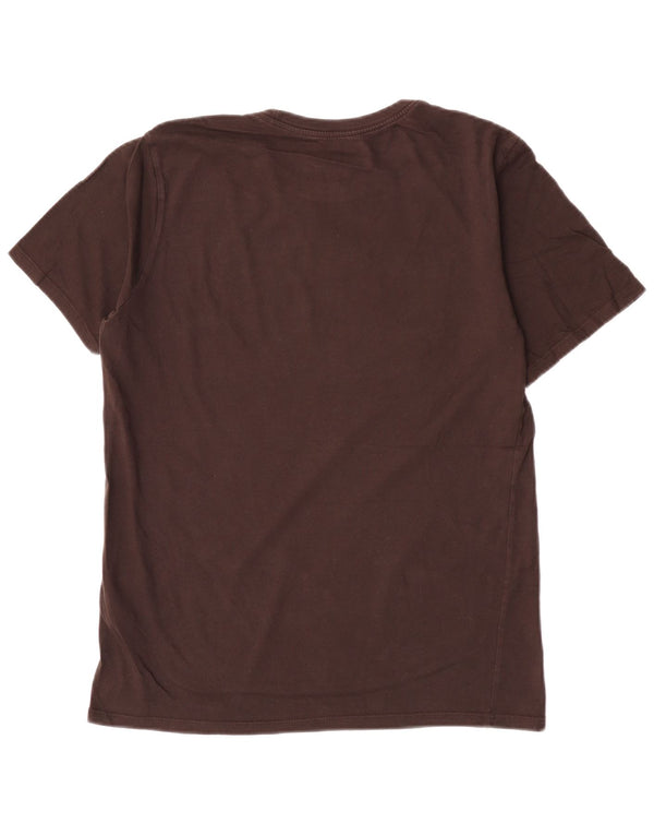 Camiseta Nike Masculina Roma Graphic Top Médio Algodão Marrom