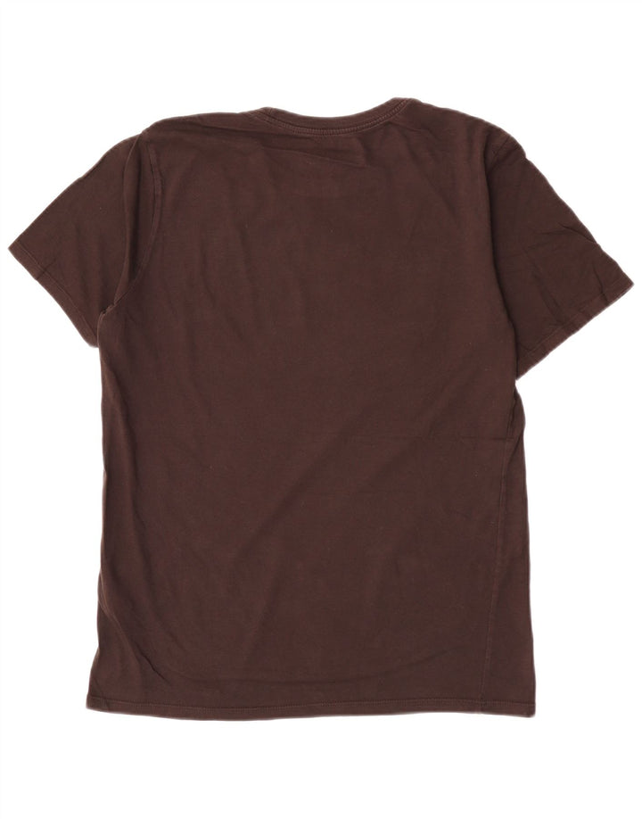 Camiseta Nike Masculina Roma Graphic Top Médio Algodão Marrom