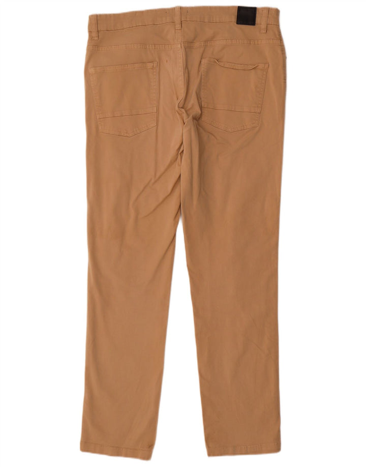Calça masculina slim casual Bench W34 L32 bege