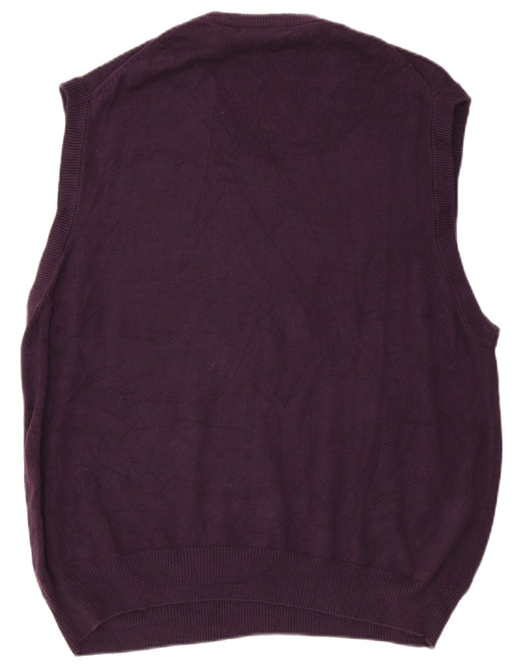 Izod Mens Colete Regata Grande Algodão Roxo