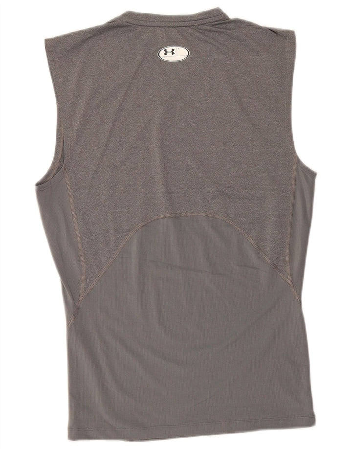 Colete masculino Under Armour Heat Gear Top grande cinza