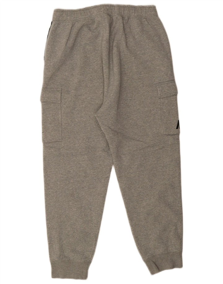 Calça esportiva Nike masculina gráfica cargo grande cinza manchada