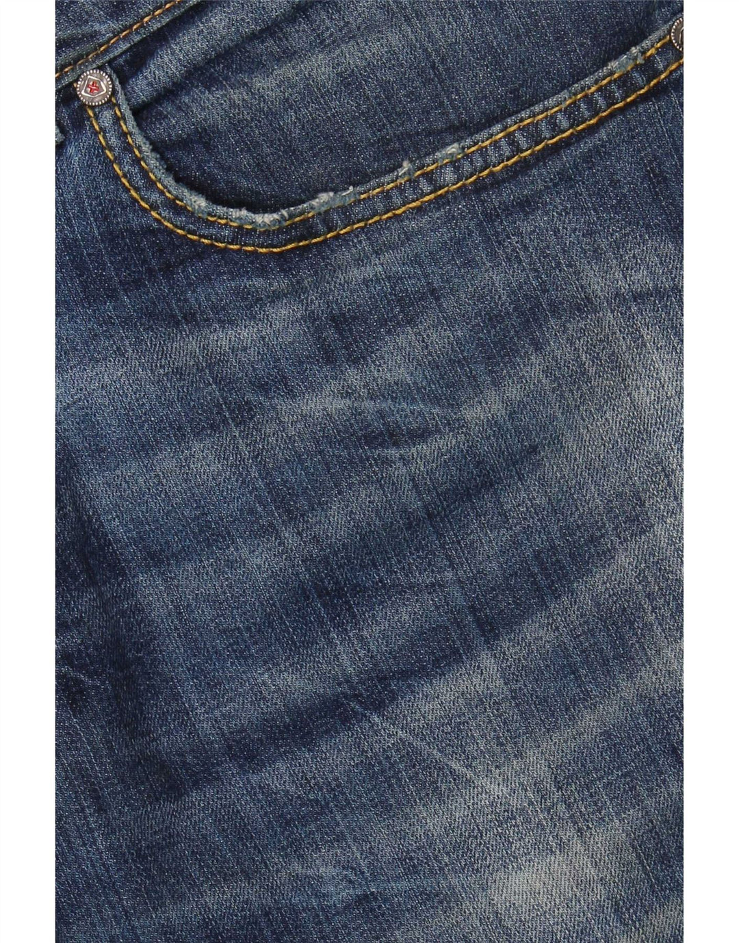 Zu Elements Mens Slim Jeans W40 L30 Azul Algodão