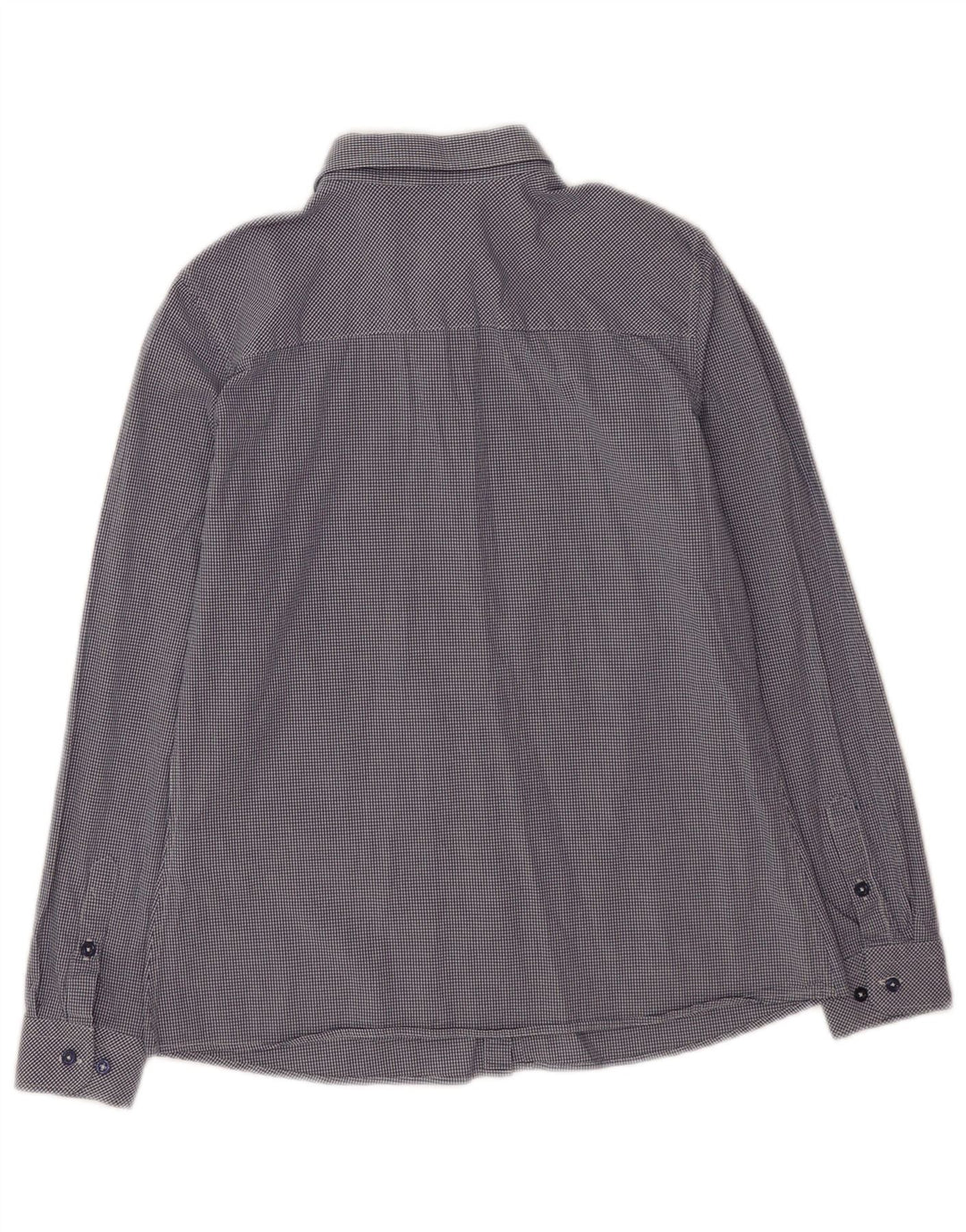 US Polo Assn. Camisa Feminina EU 38 Média Azul Marinho Algodão Gingham