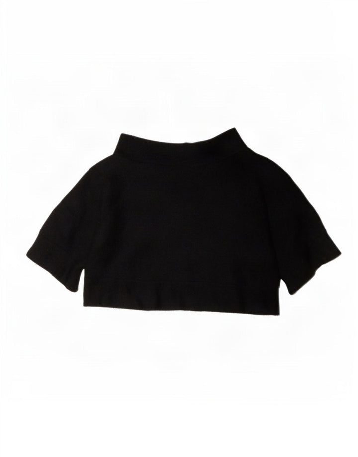 Top curto feminino Emporio Armani EU 38 médio preto