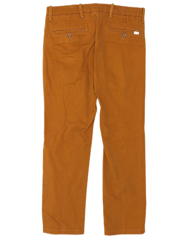 Calça jeans reta masculina Levi's W30 L30 algodão marrom