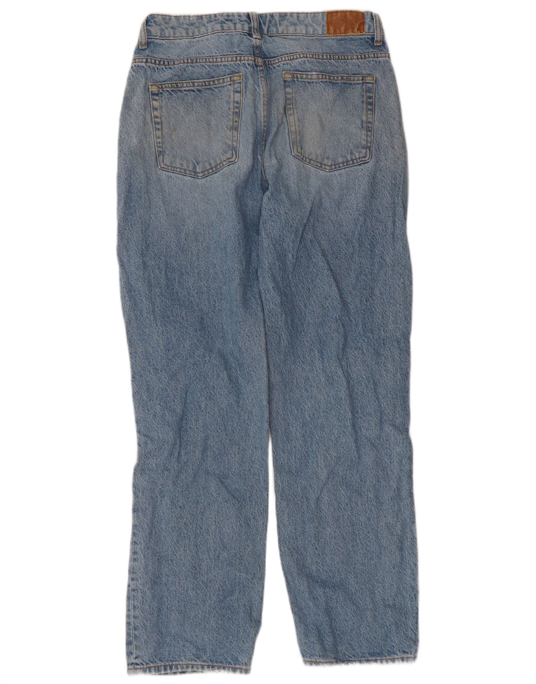 Calça jeans reta feminina Zara EU 38 pequena W28 L28 azul