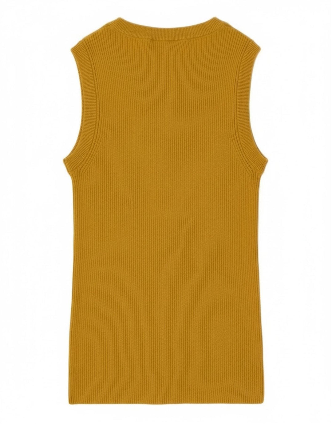 Regata feminina Marks & Spencer com colete Reino Unido 12 Viscose amarela média