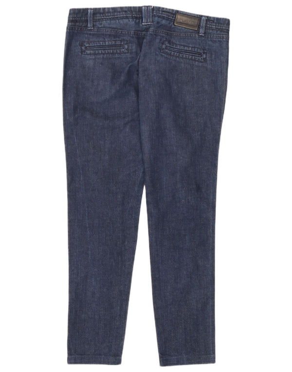 Gas Womens Slim Jeans W30 L29 Azul Marinho Algodão