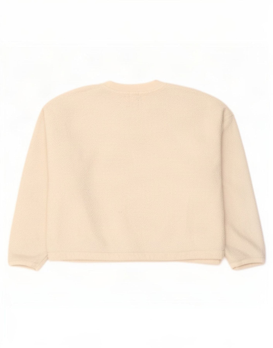 Jumper de lã feminino Gap UK 16 grande poliéster branco