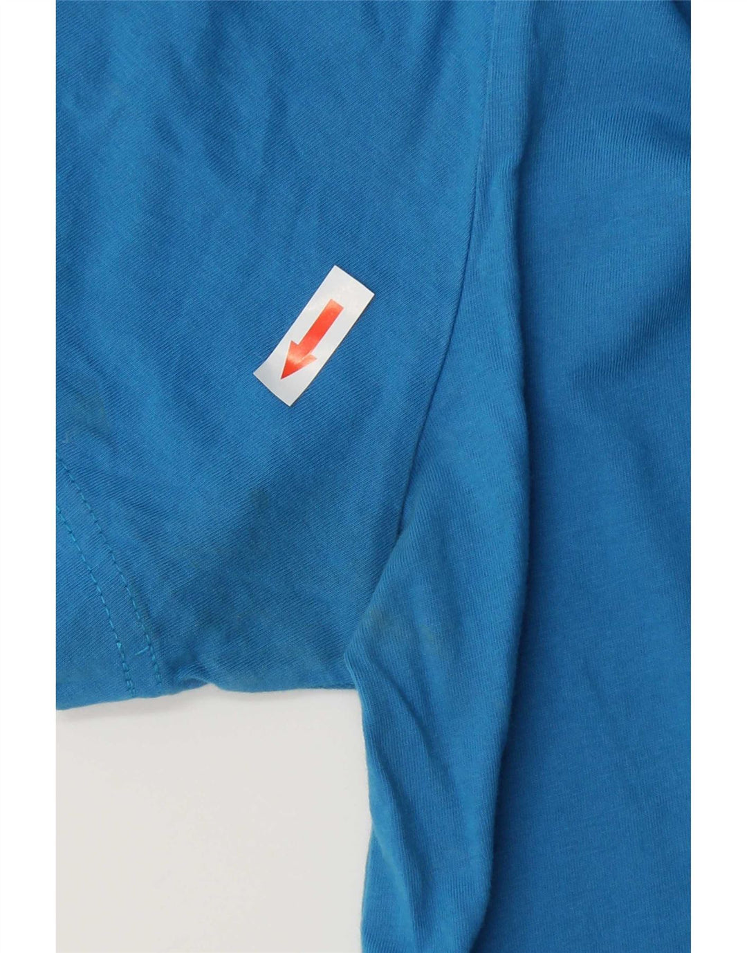 Camiseta masculina estampada Champion algodão azul médio