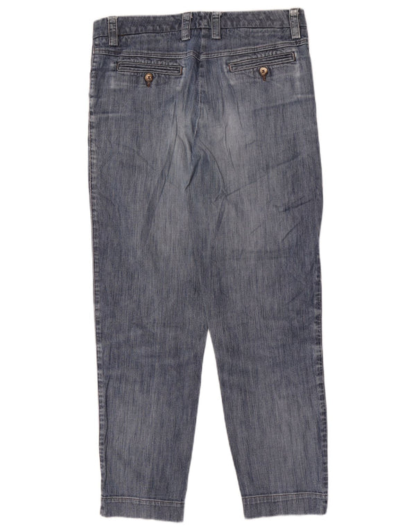 Jeans retos femininos Marlboro Classics EU 44 XL W30 L27 azul algodão