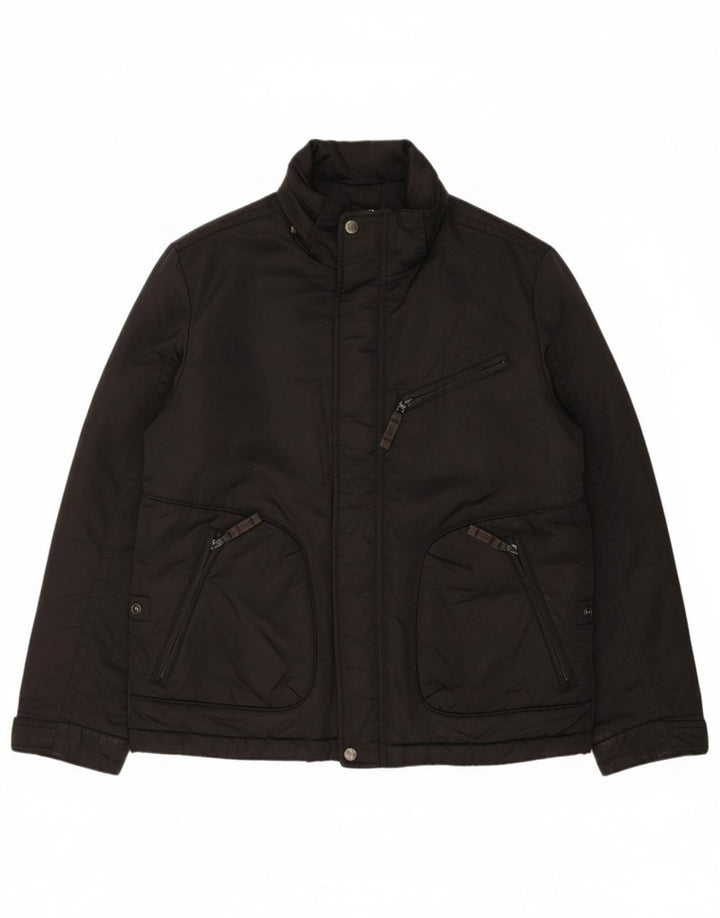 Jaqueta acolchoada masculina GAS UK 40 grande preta