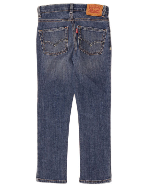 Jeans Levi's 510 Skinny para meninas 5-6 anos W22 L21 Azul