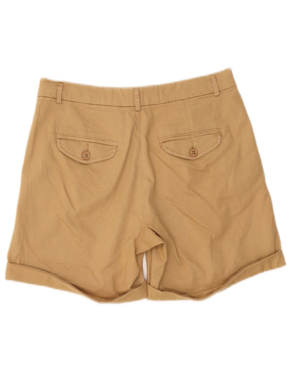 Shorts Chino Feminino Benetton UK 6 XS W25 Algodão Bege