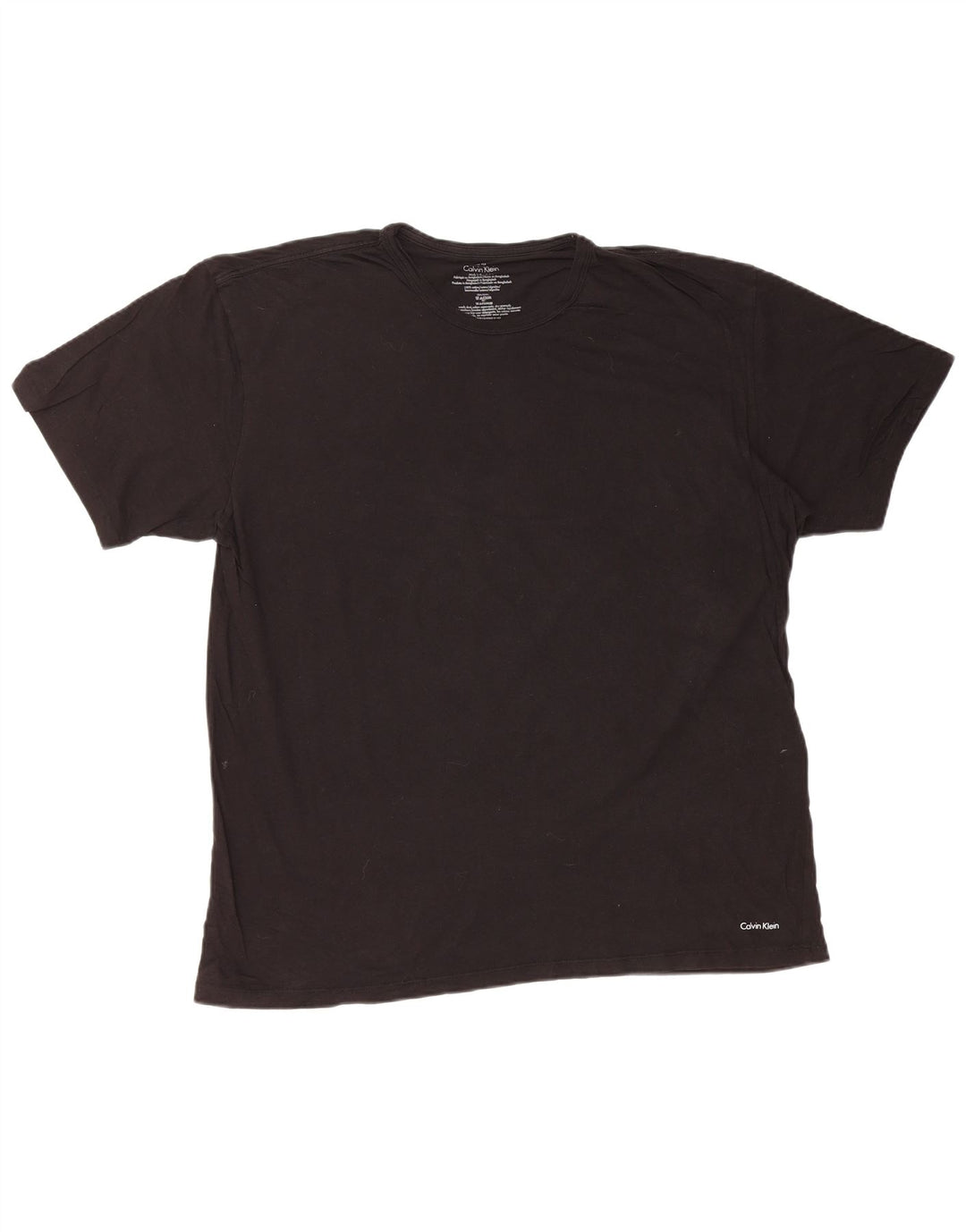 Camiseta masculina CALVIN KLEIN Top XL algodão preto