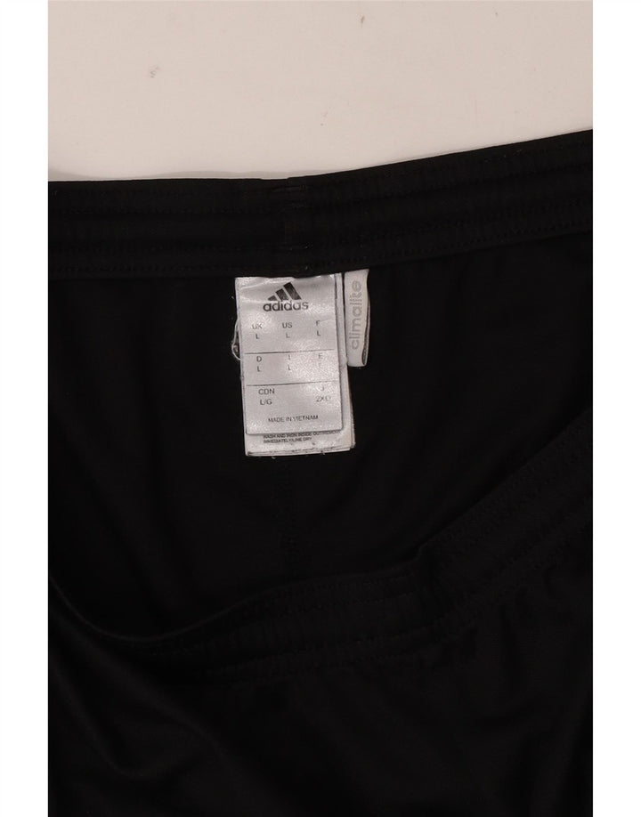 ADIDAS Mens Climalite Sport Shorts Grande Poliéster Preto