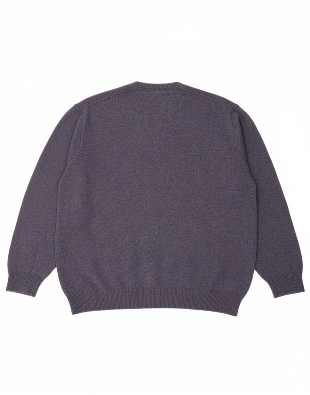 MARKS & SPENCER Suéter masculino com decote em V XL lã de cordeiro azul