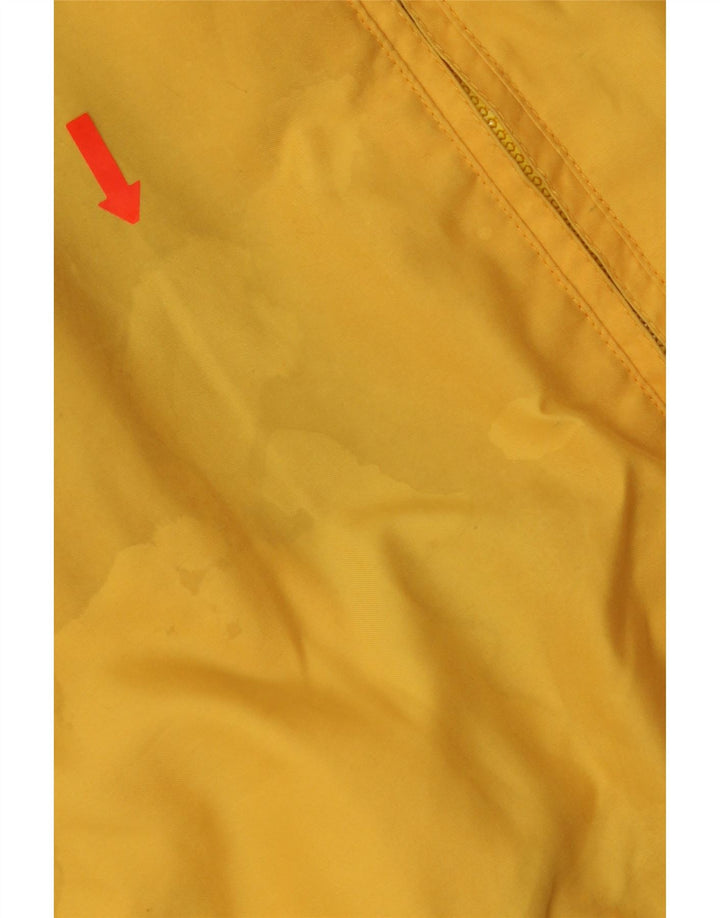 Jaqueta bomber com capuz masculina Slam UK 44 2XL poliéster amarelo Colourblock