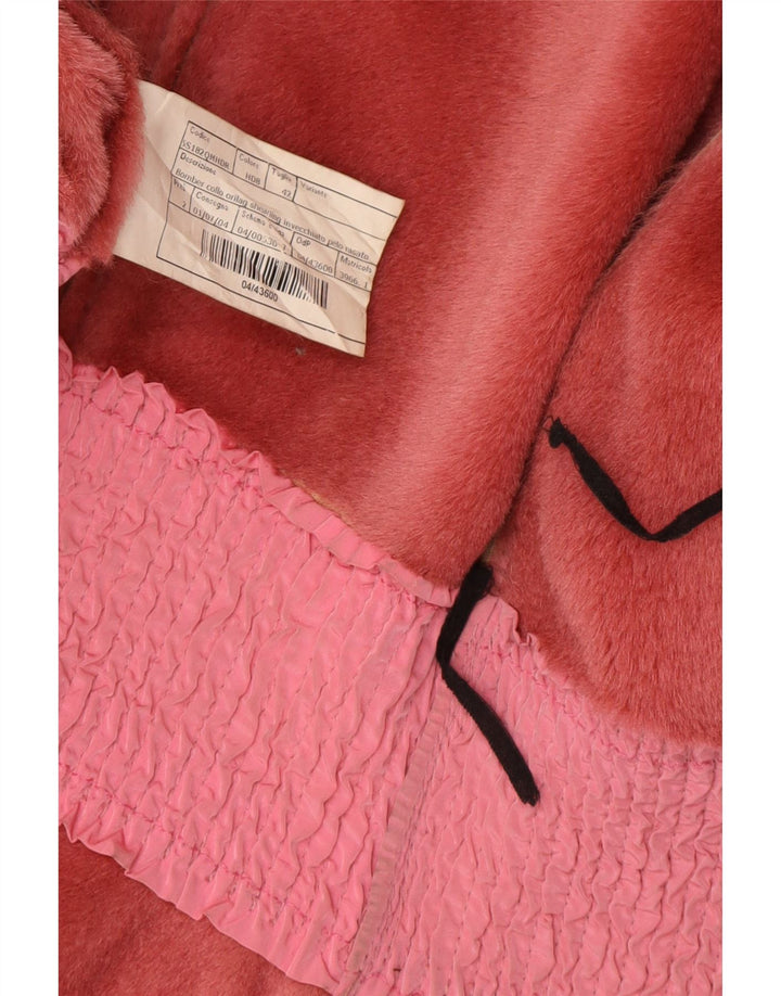 Jaqueta de couro feminina ERMANNO SCERVINO IT 42 couro marrom médio