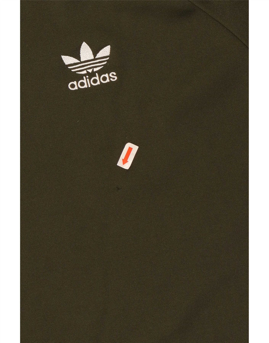 Adidas Mens Moletom Jumper Grande Poliéster Cáqui