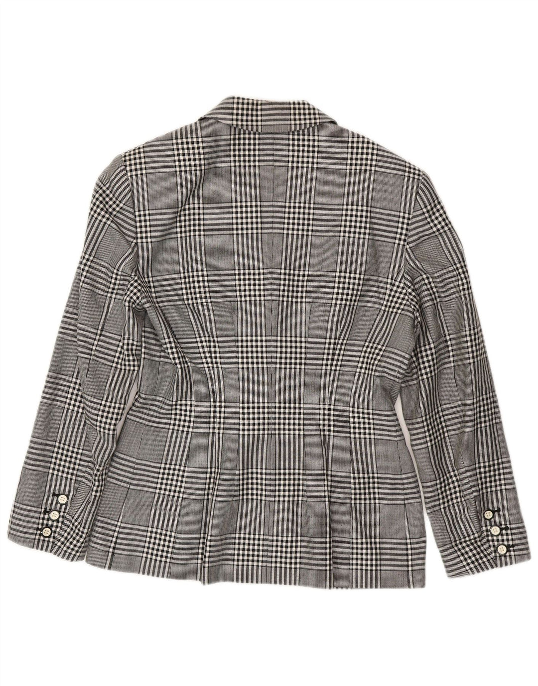Jaqueta blazer feminina Mondi com peito duplo UE 38 cinza médio houndstooth