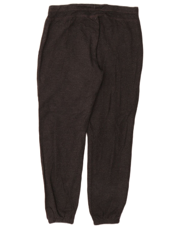 Calça esportiva feminina Gap com estampa gráfica e joggers UK 6 XS algodão preto