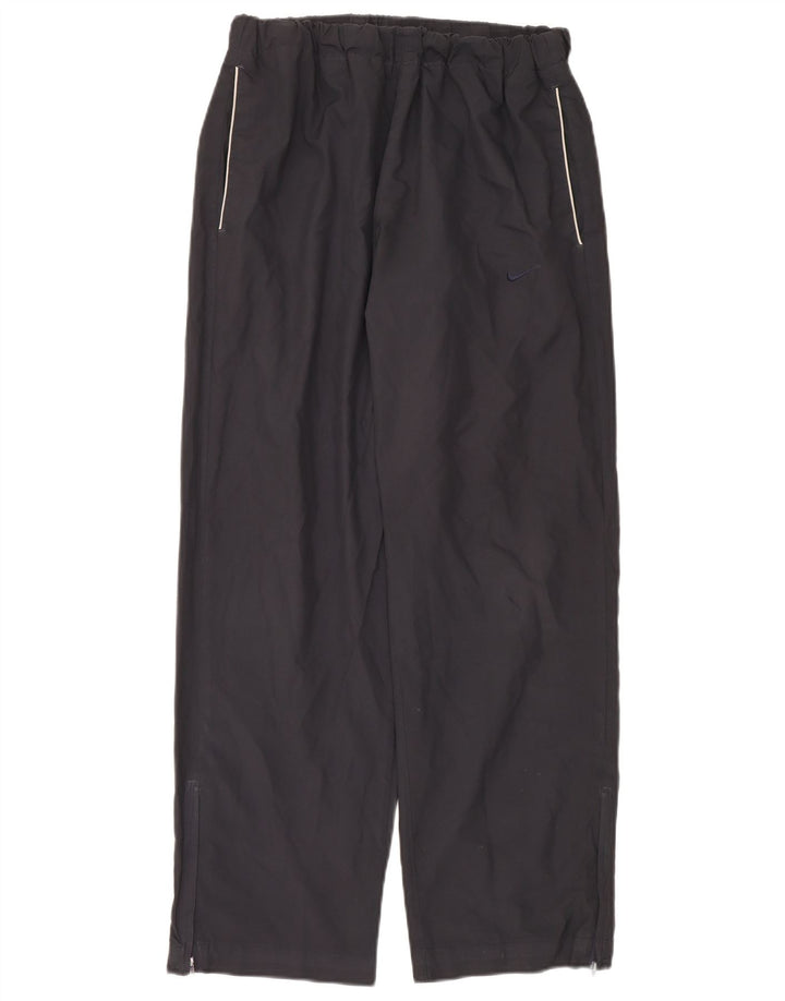 Calça de treino feminina Nike UK 14 médio azul marinho nylon