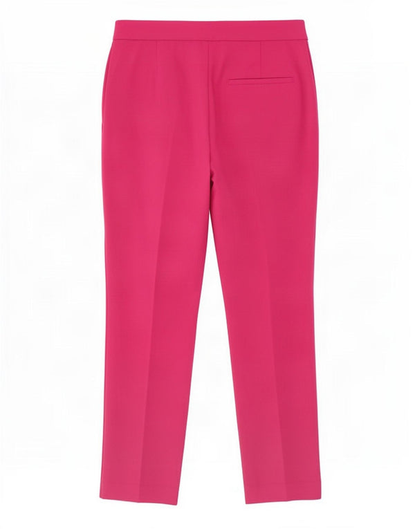 Zara Calça Chino Feminina Slim EU 40 Médio W30 L27 Rosa