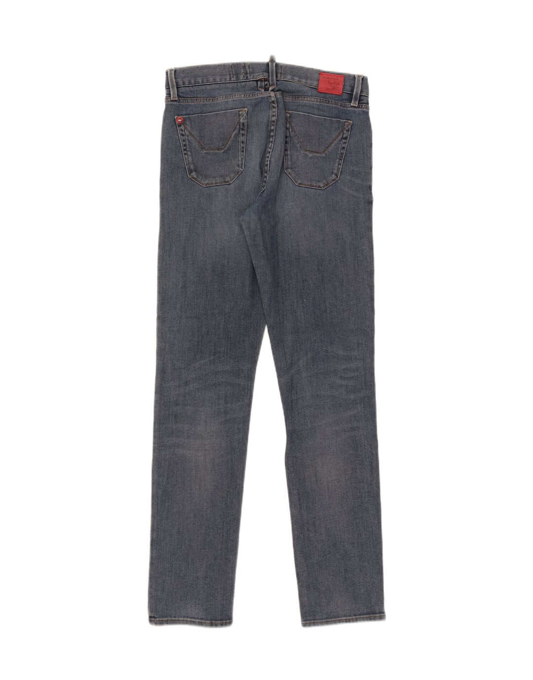 Calça jeans feminina Jeckerson W32 L31 azul algodão