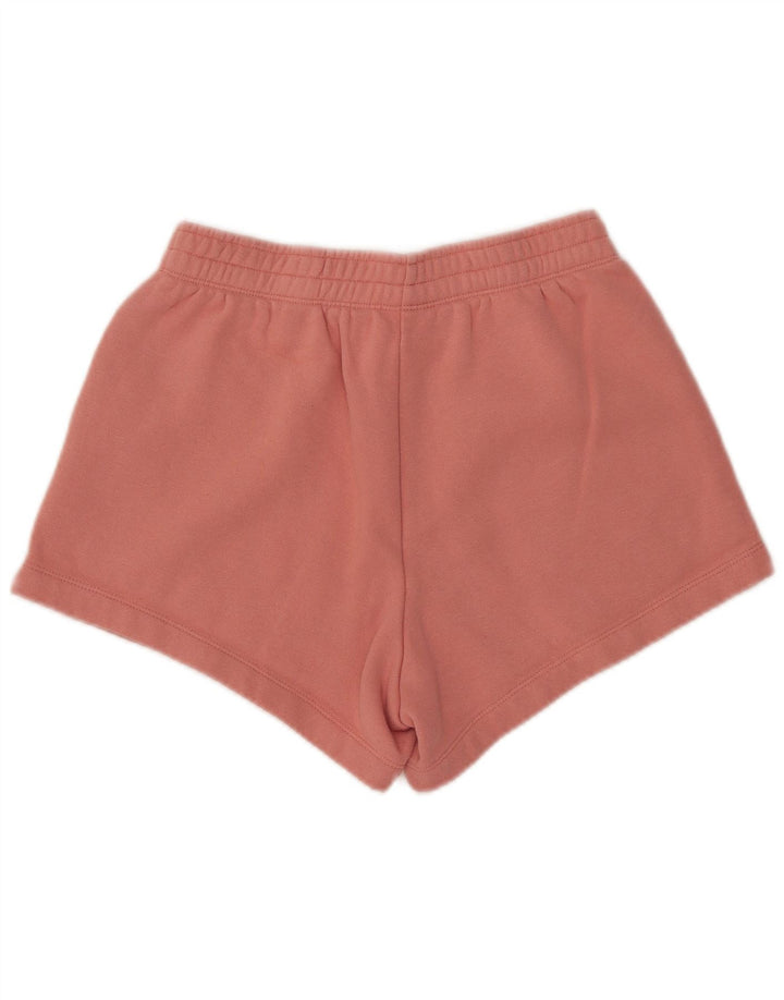 Shorts esportivos femininos Champion UK 14 médio algodão rosa