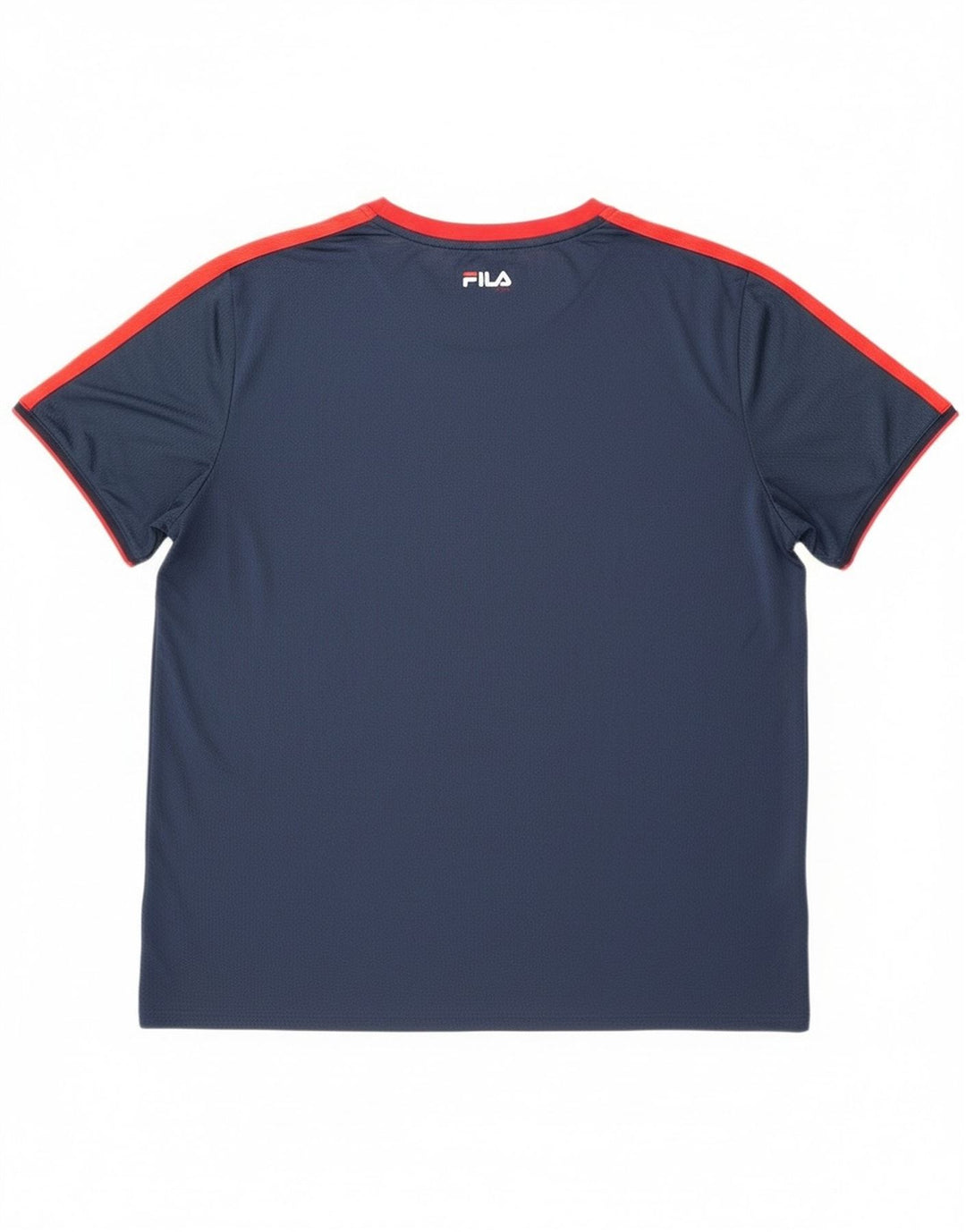 Fila Camiseta masculina Top 2XL Azul marinho Colourblock Poliéster