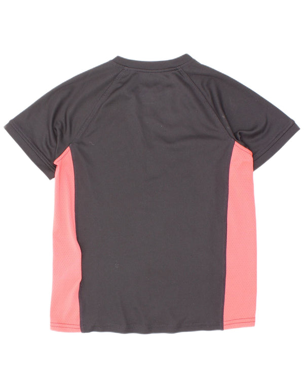 Camiseta Nike Boys Dri Fit Top 8-9 Anos Pequeno Preto Colourblock Poliéster