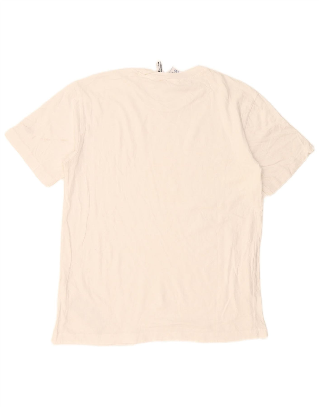 Camiseta masculina Champion de algodão branco médio