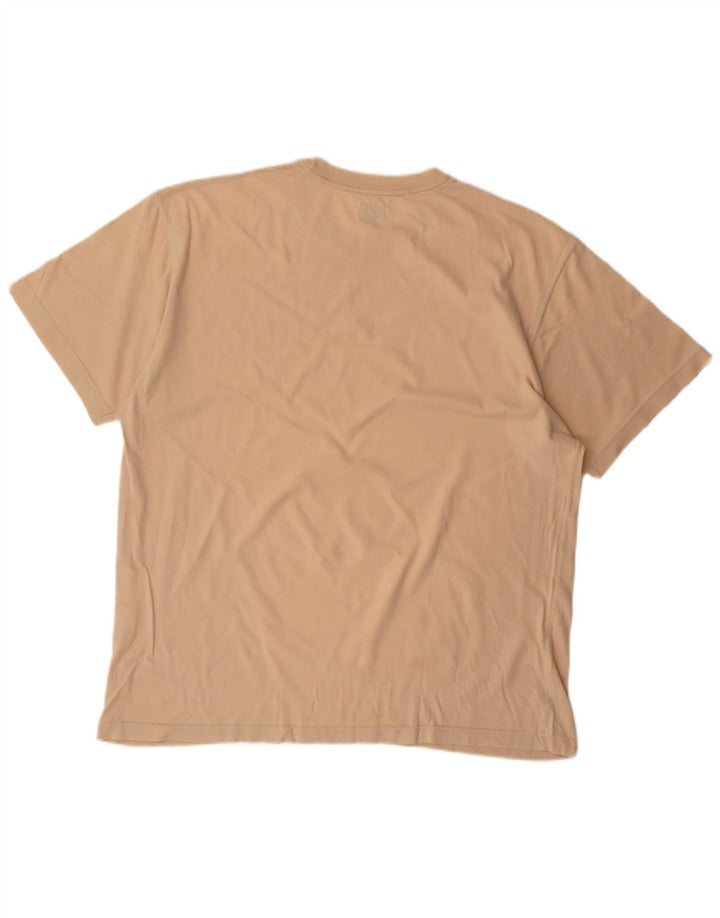 Camiseta masculina CALVIN KLEIN Top XL algodão bege