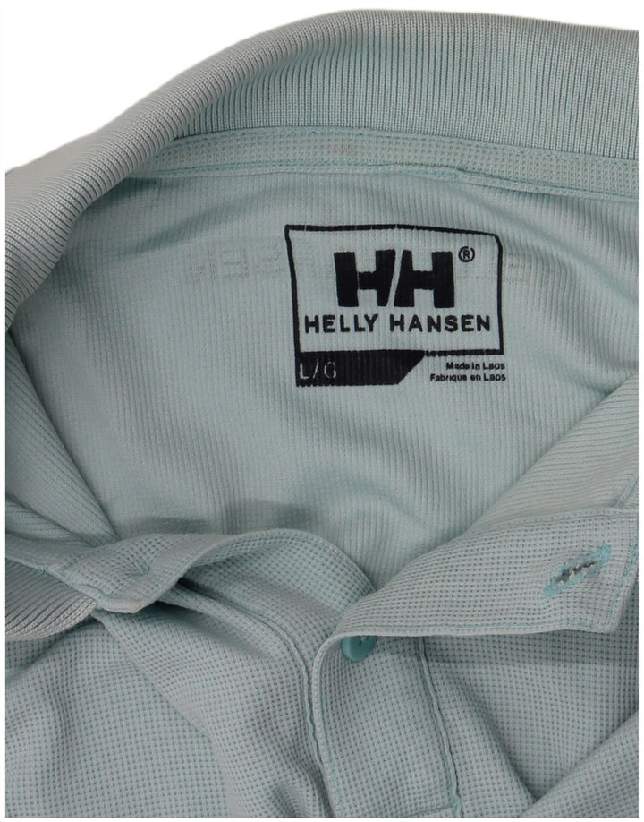 Camisa polo masculina Helly Hansen grande azul