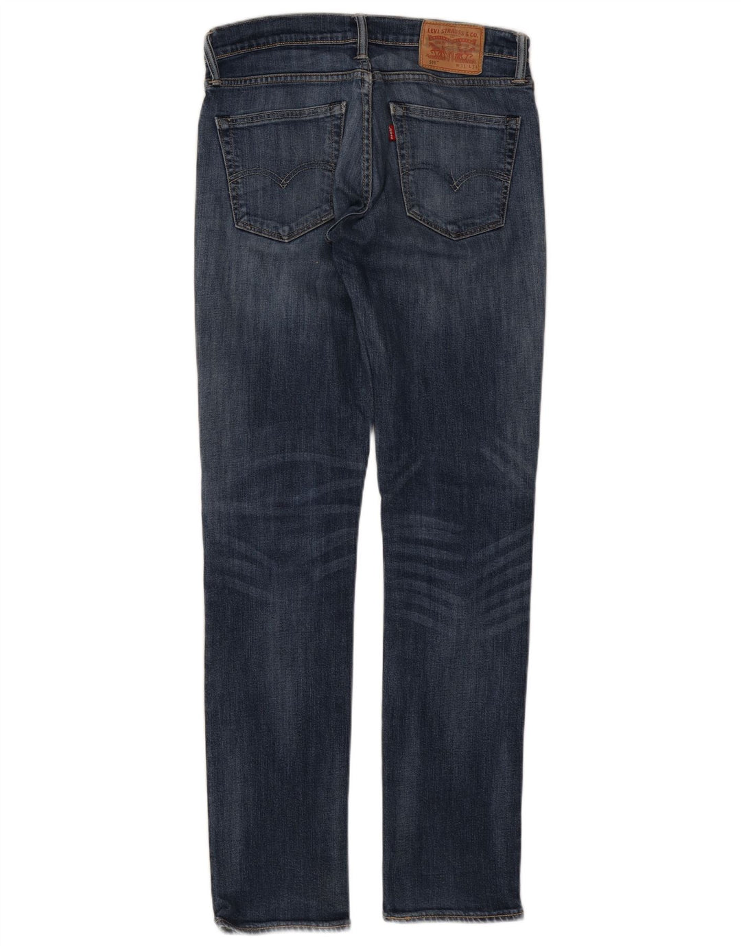 Levi's Masculino 511 Slim Jeans W31 L34 Azul Algodão