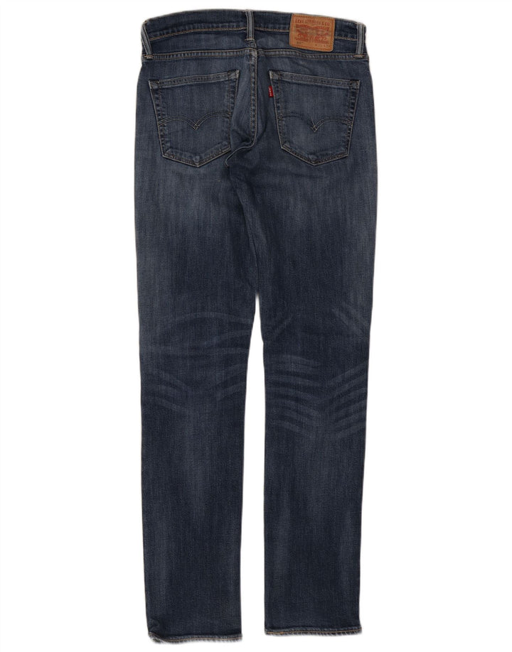 Levi's Masculino 511 Slim Jeans W31 L34 Azul Algodão